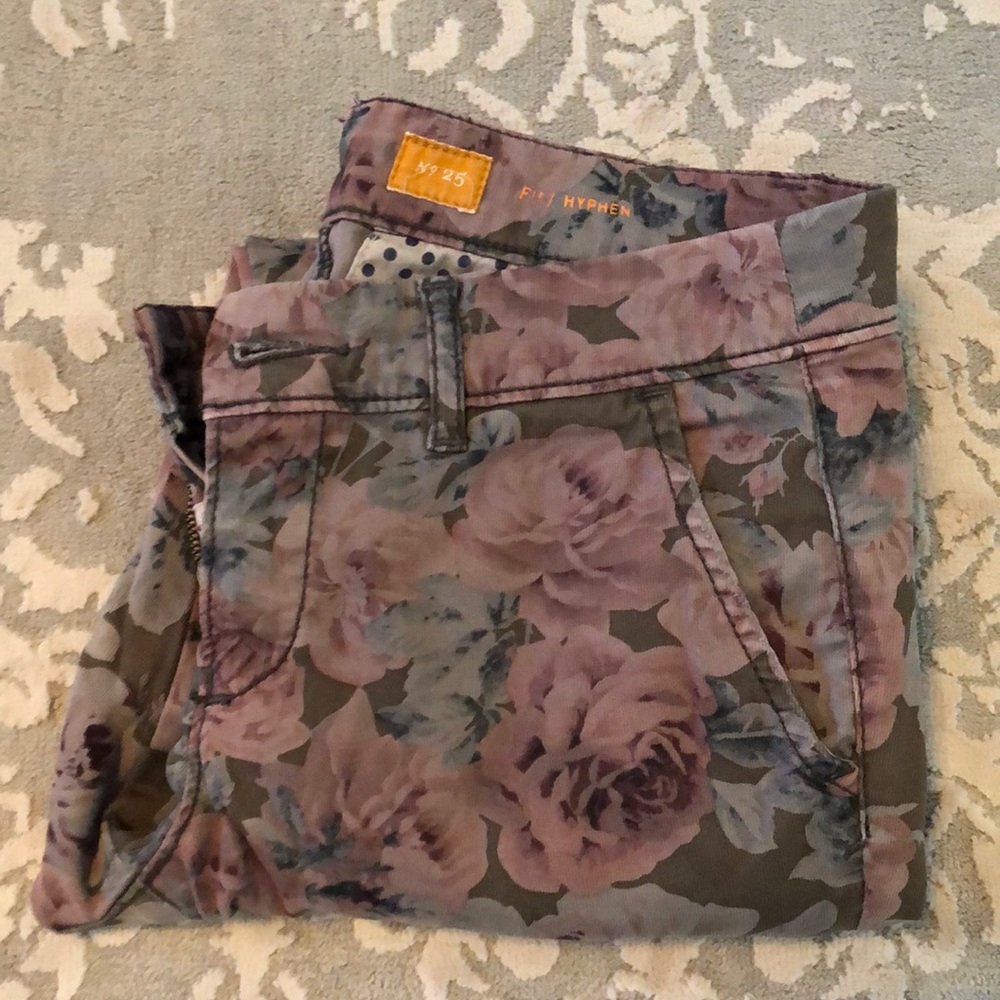 Pilcro rose chinos